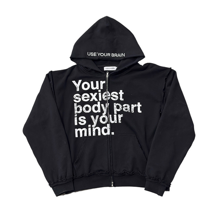 Your Sexiest Body Part Is Your Mind (Black)